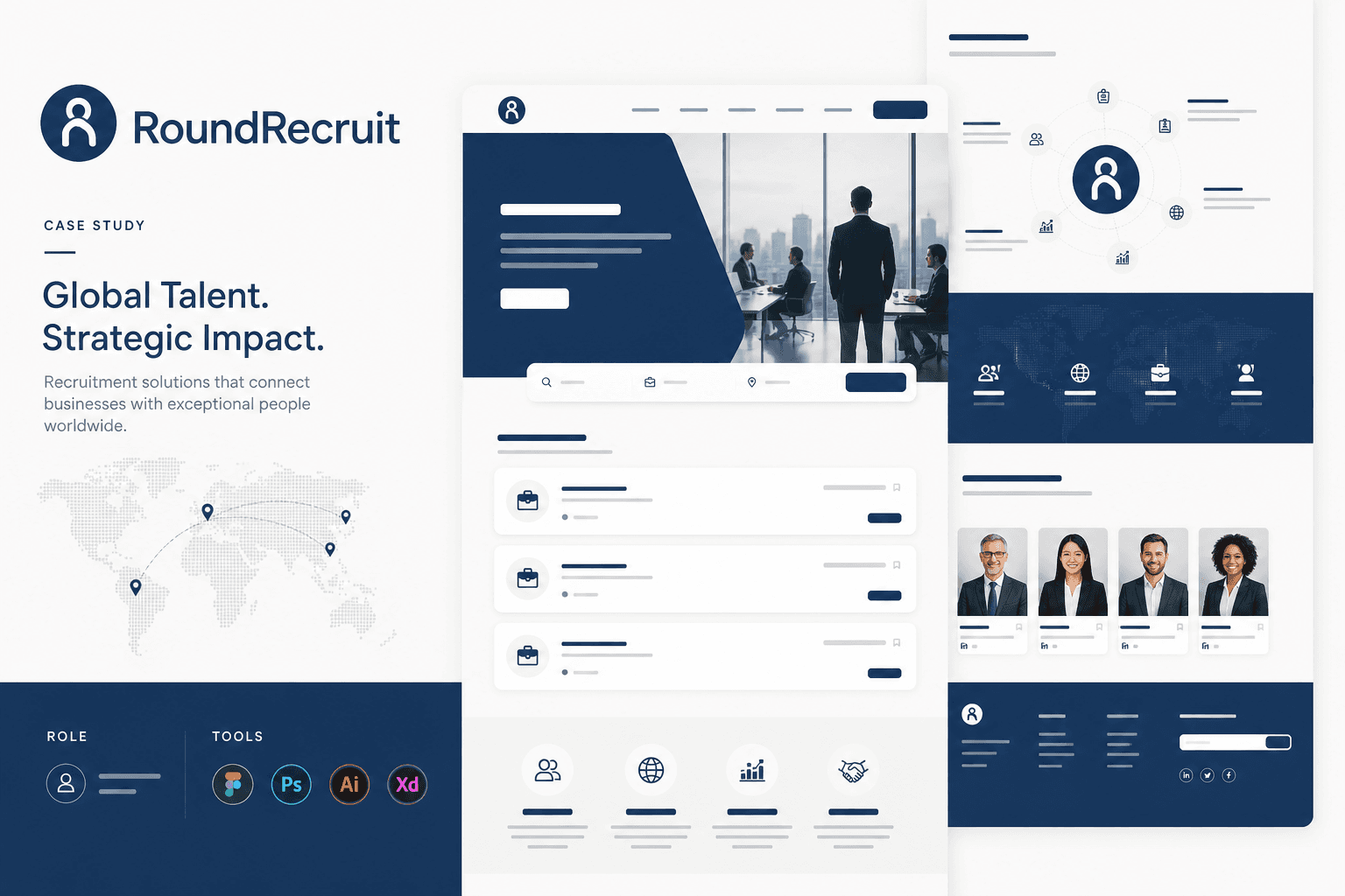 RoundRecruit — case study cover