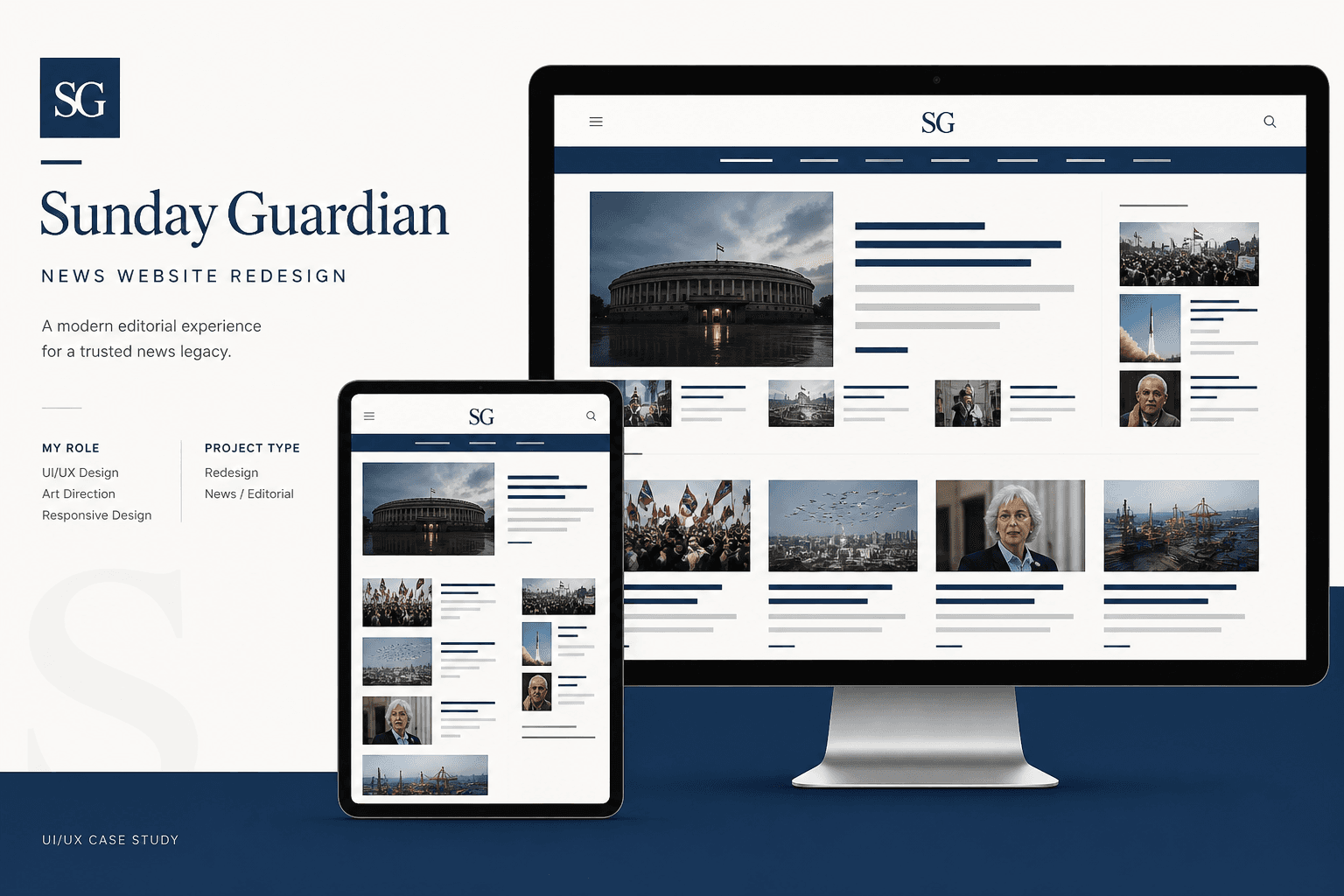 SUNDAY GUARDIAN — case study cover