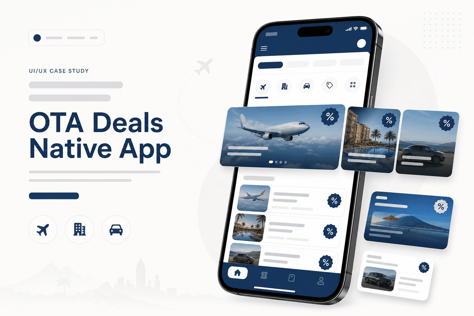 OTA Deals - Native App — case study cover