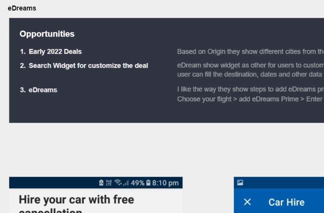 eDreams deals pattern