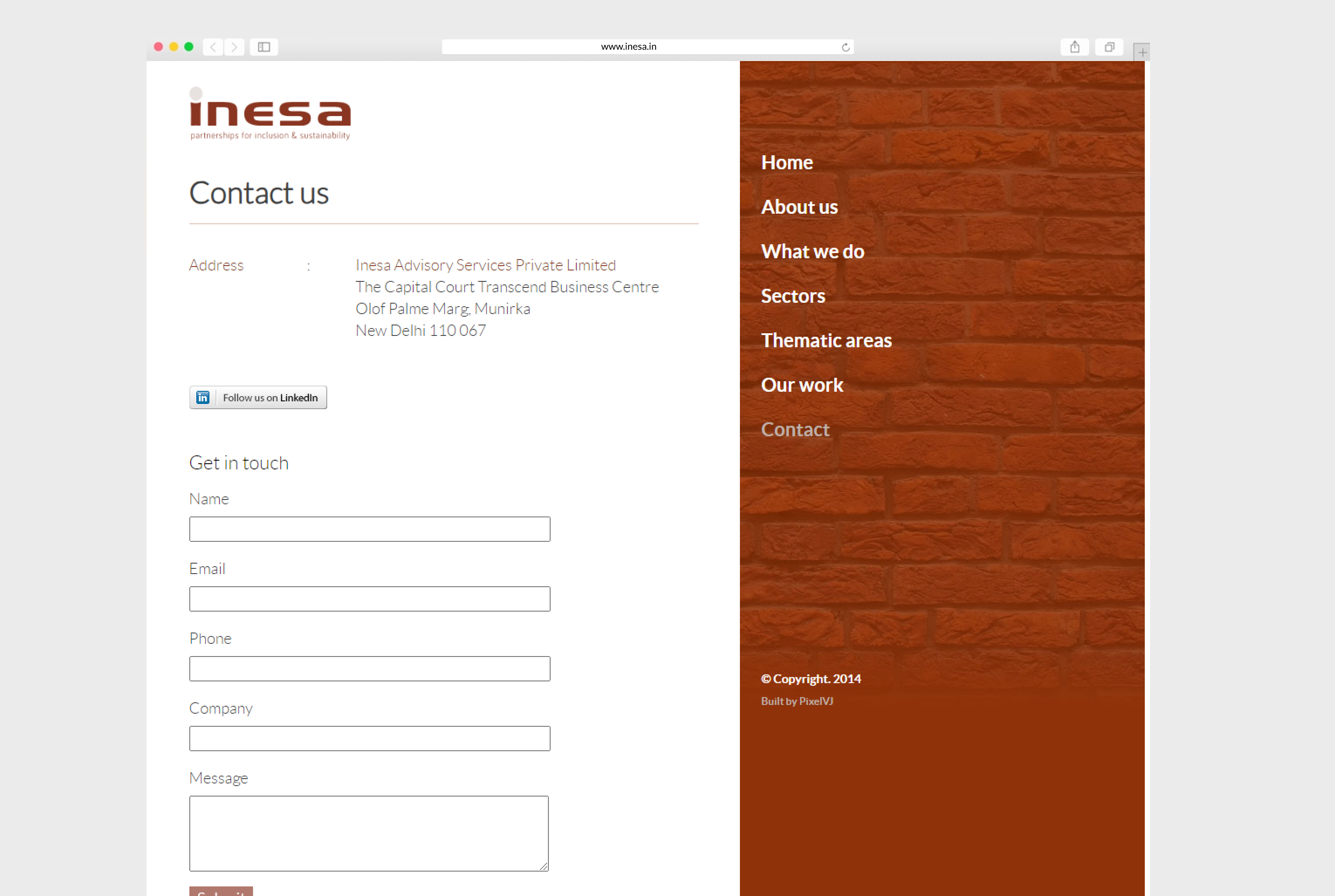 Inesa contact
