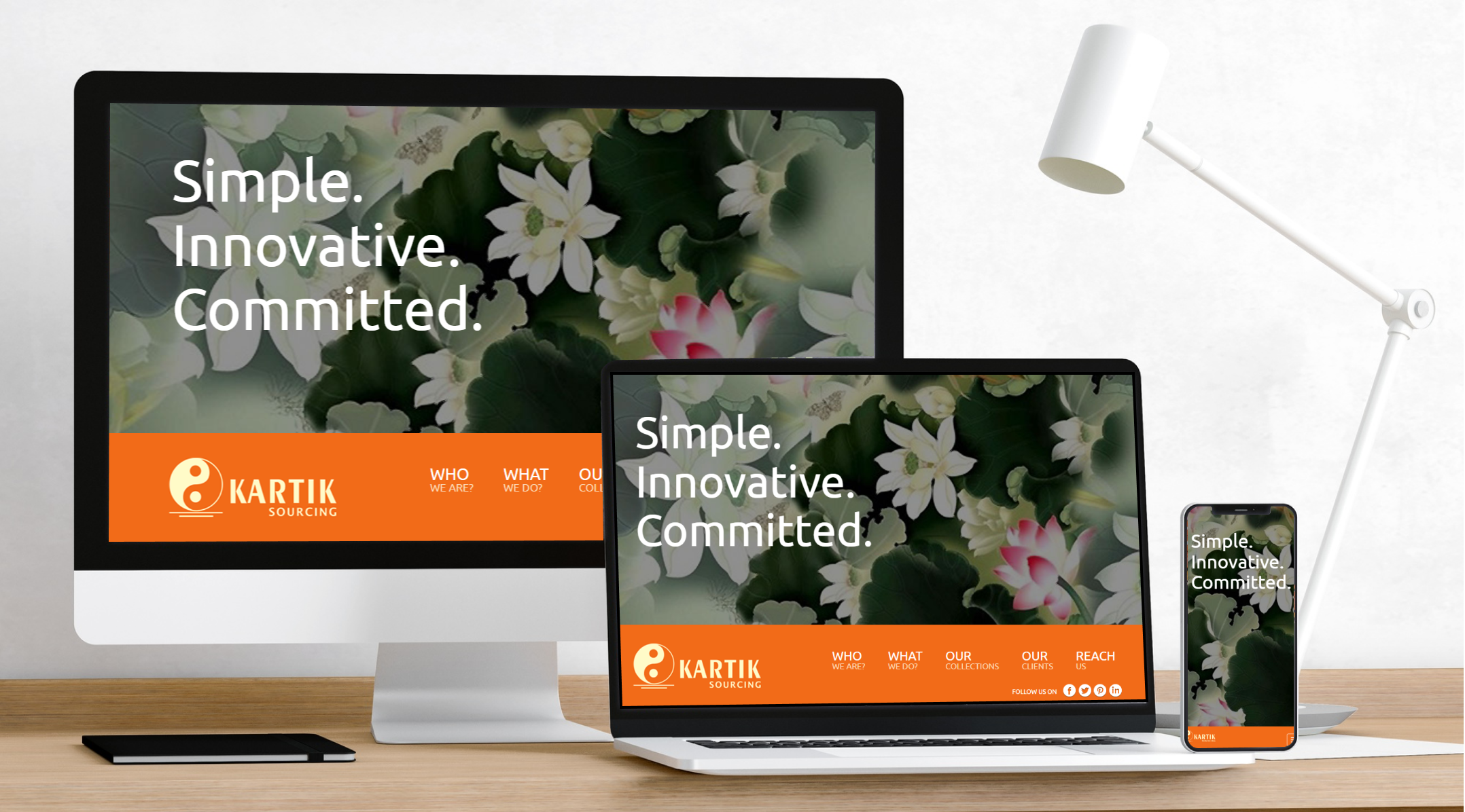 Kartik Sourcing homepage