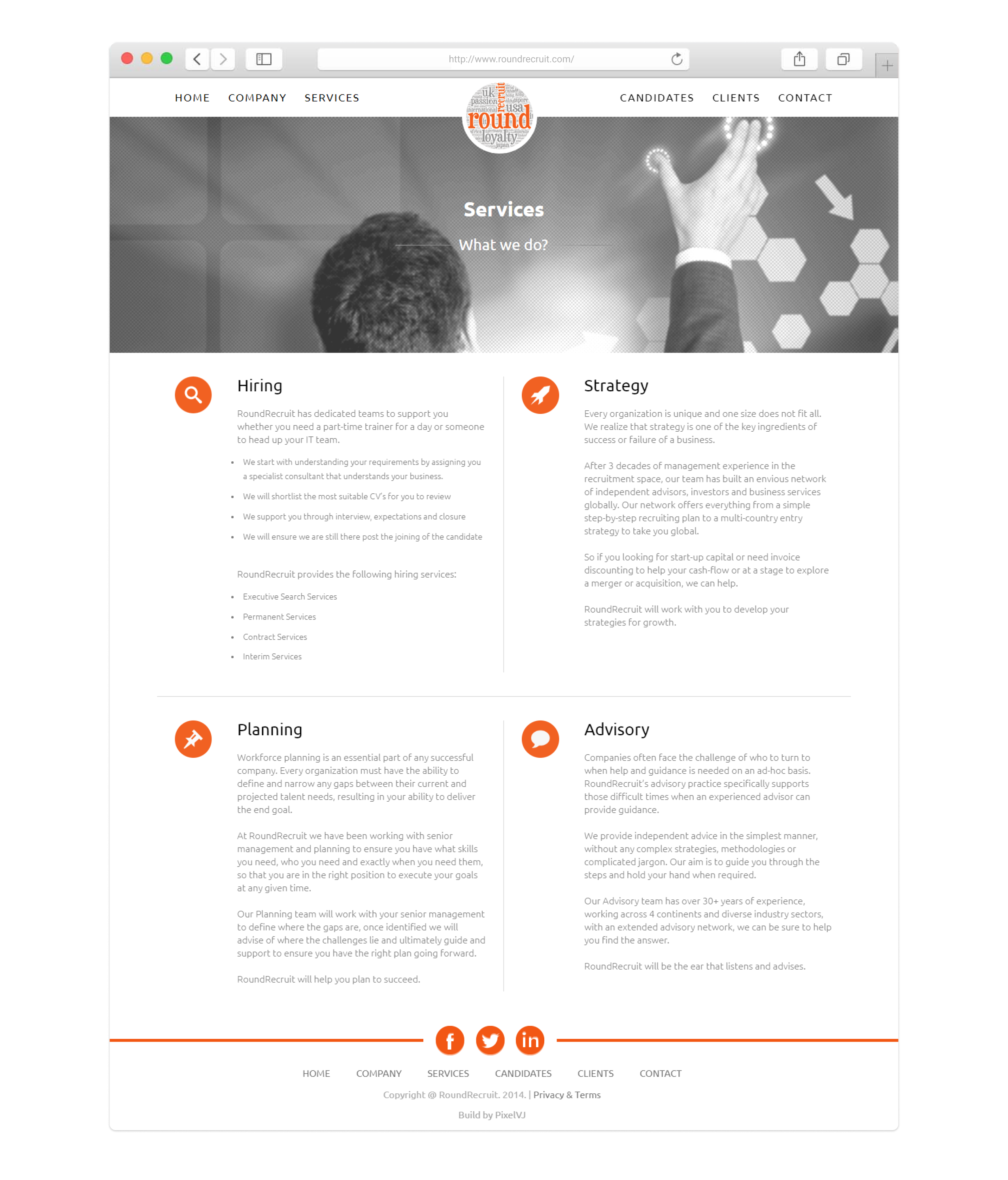 RoundRecruit process